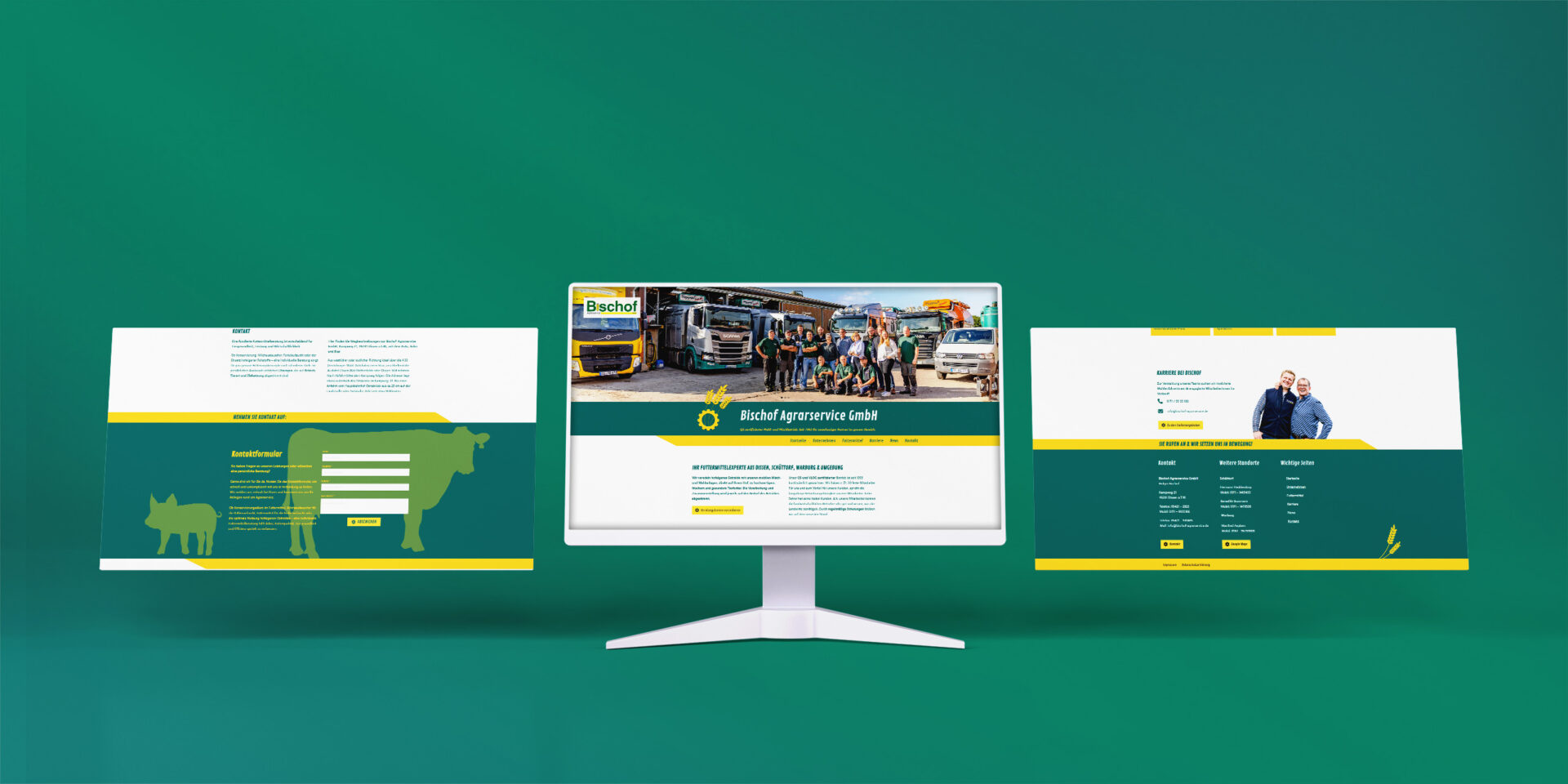 Die neue Webpräsenz von Agrarservice Bischof