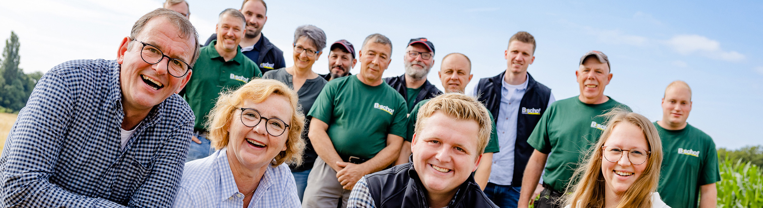 Das Team von Bischof: Beratung und Hilfestellung vor Ort, telefonisch oder per Mail – nehmen Sie Kontakt auf! Wir sind für Sie da!